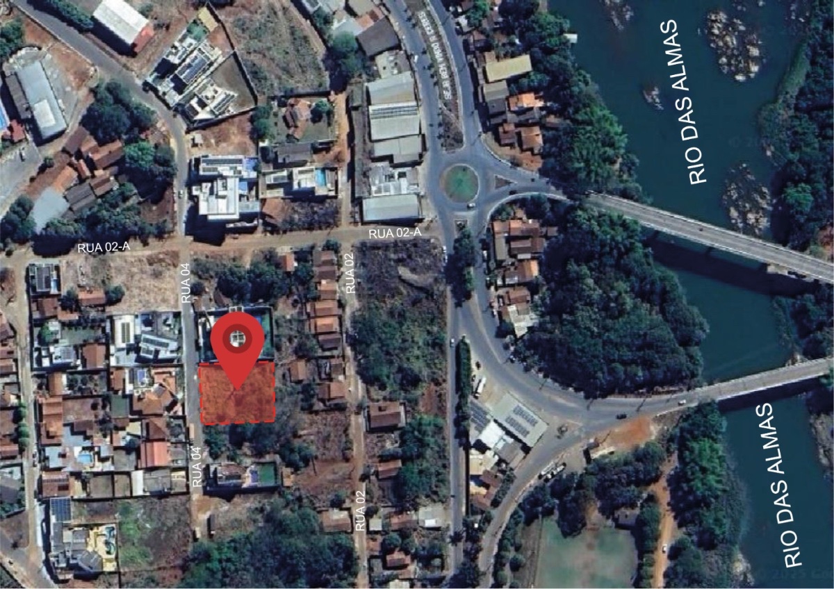 Dois terrenos adjacentes com vista para o Rio das Almas. Lote 05: 700m em Bairro bela vista, Ceres — direto com proprietário