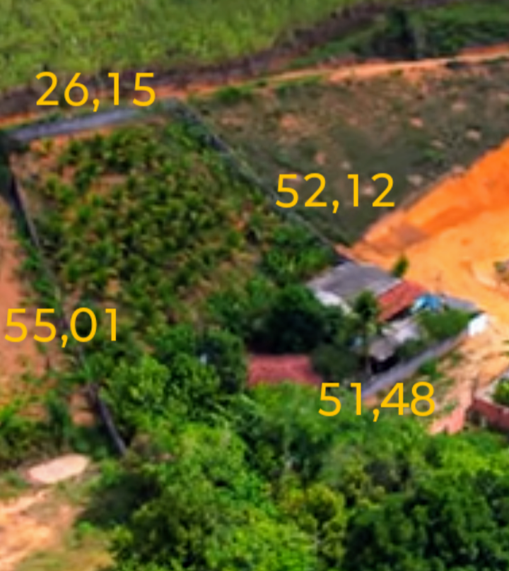 Sítio terreno 2000m² em Novo Lino, AL — direto com proprietário